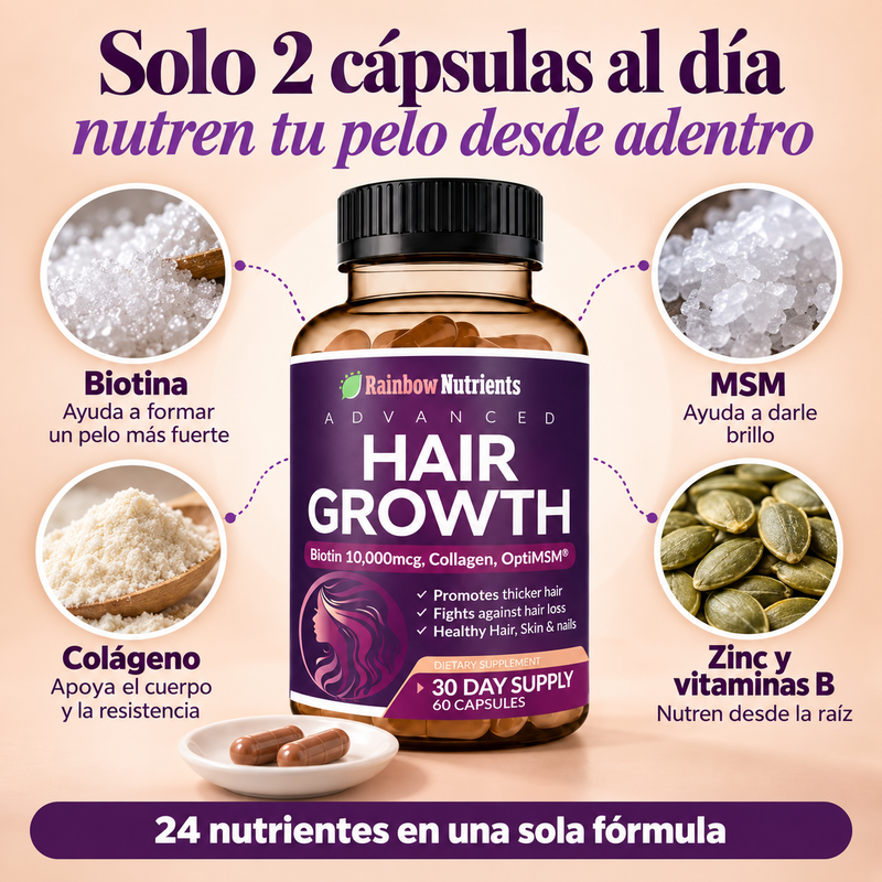 Rainbow Nutrients Hair Growth™, imagen 3