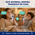 VitalKit™ — Tensiómetro Digital con Nebulizador Portátil + Oxímetro de Regalo