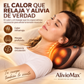 AlivioMax™ — Masajeador con Calor para Espalda, Cuello y Piernas