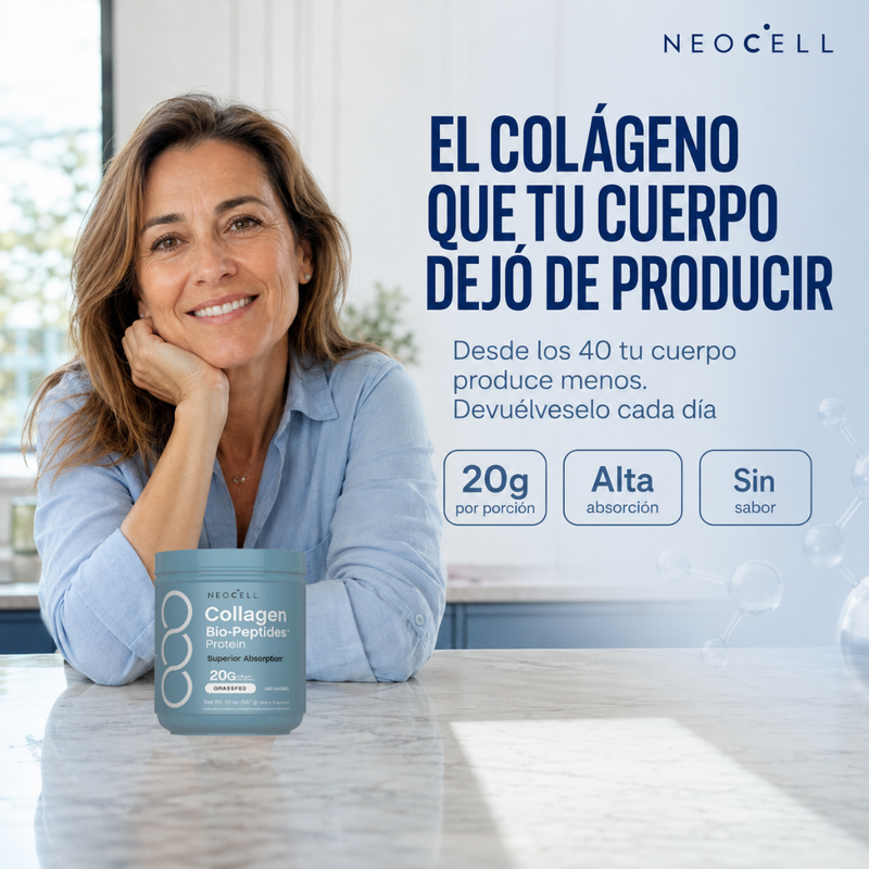 NeoCell® Collagen — Colágeno Hidrolizado 20g de Alta Absorción