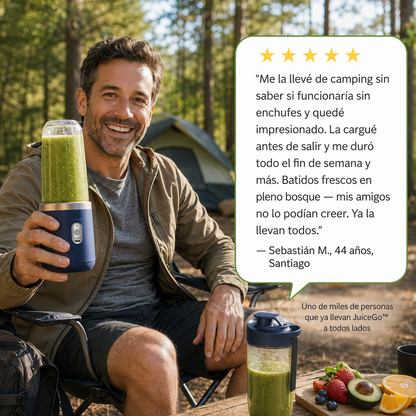 JuiceGo™ — Licuadora Portátil Recargable 400ml