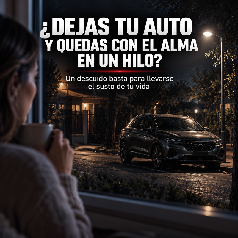 TrancaGo™ — Traba Antirrobo de Volante y Cinturón