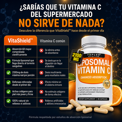 VitaShield™ — Vitamina C Liposomal 2100mg